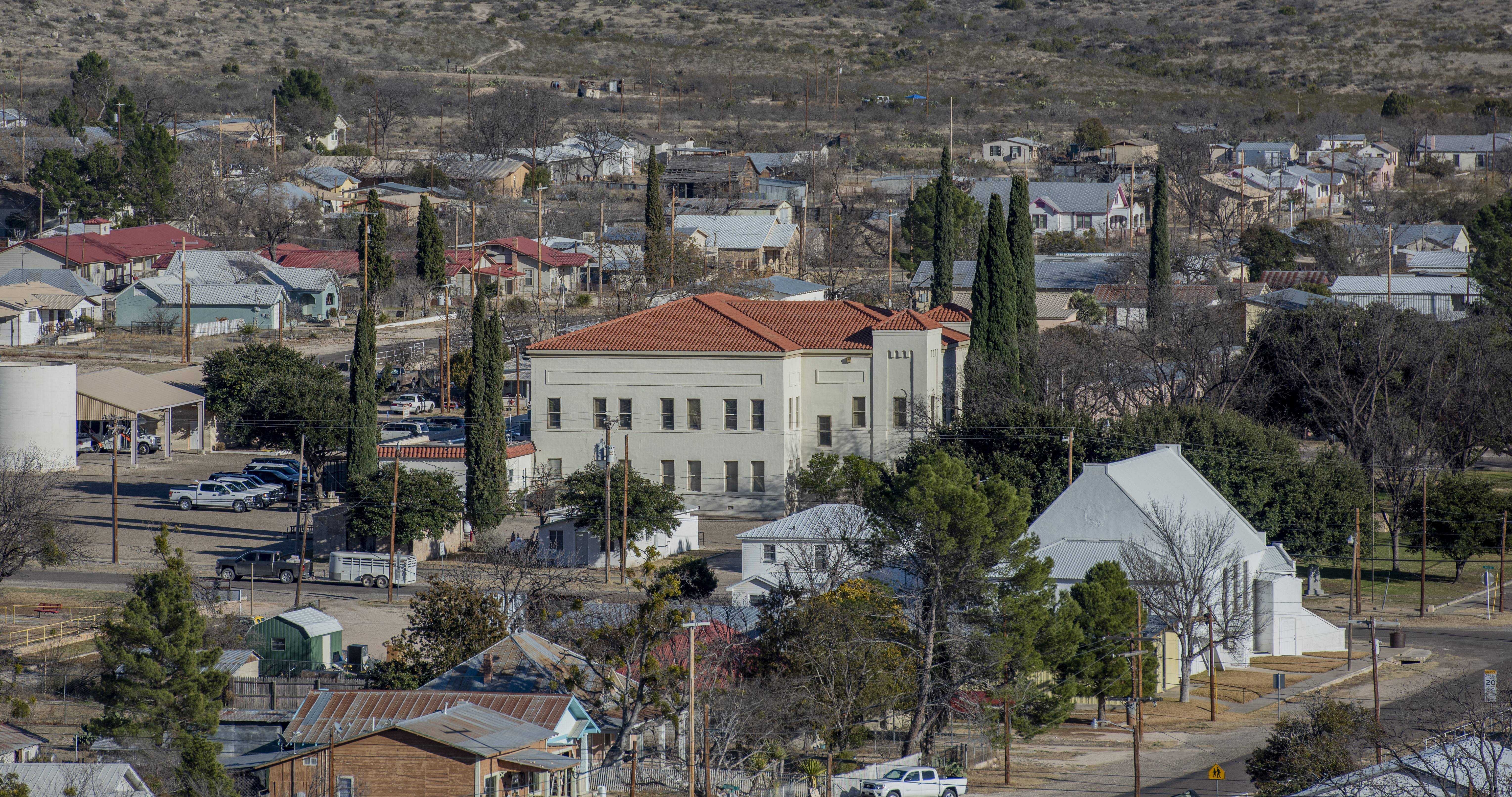 Sanderson and the Terrell County Courthouse